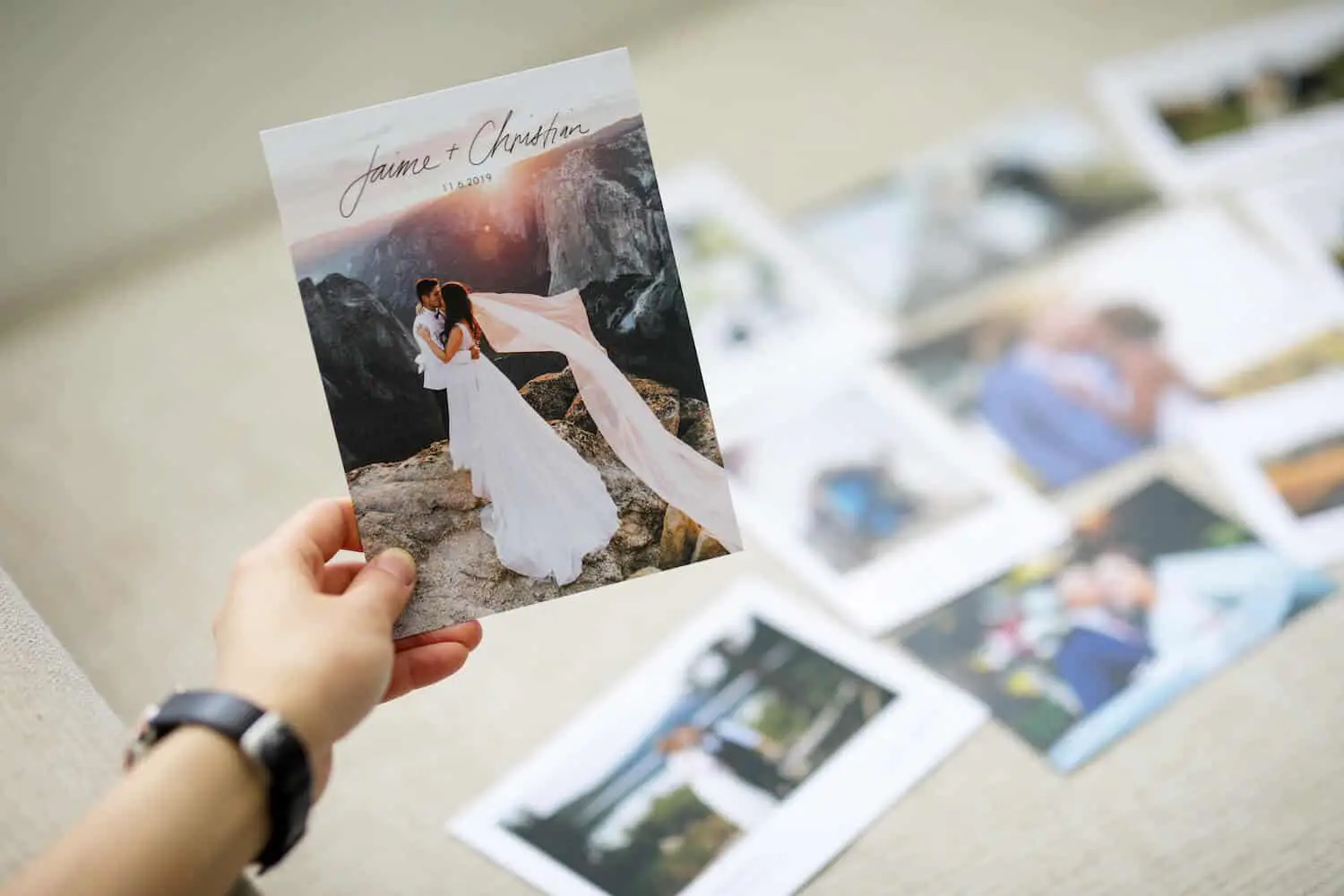 Elopement Wedding Announcement Cards Elopement Cards Online For the Love of Stationery The Hearnes