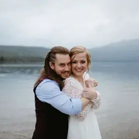 Redfish Lake Idaho Elopement Caitlin and Brandon's Wedding Christine Marie Photography Simply Eloped 7