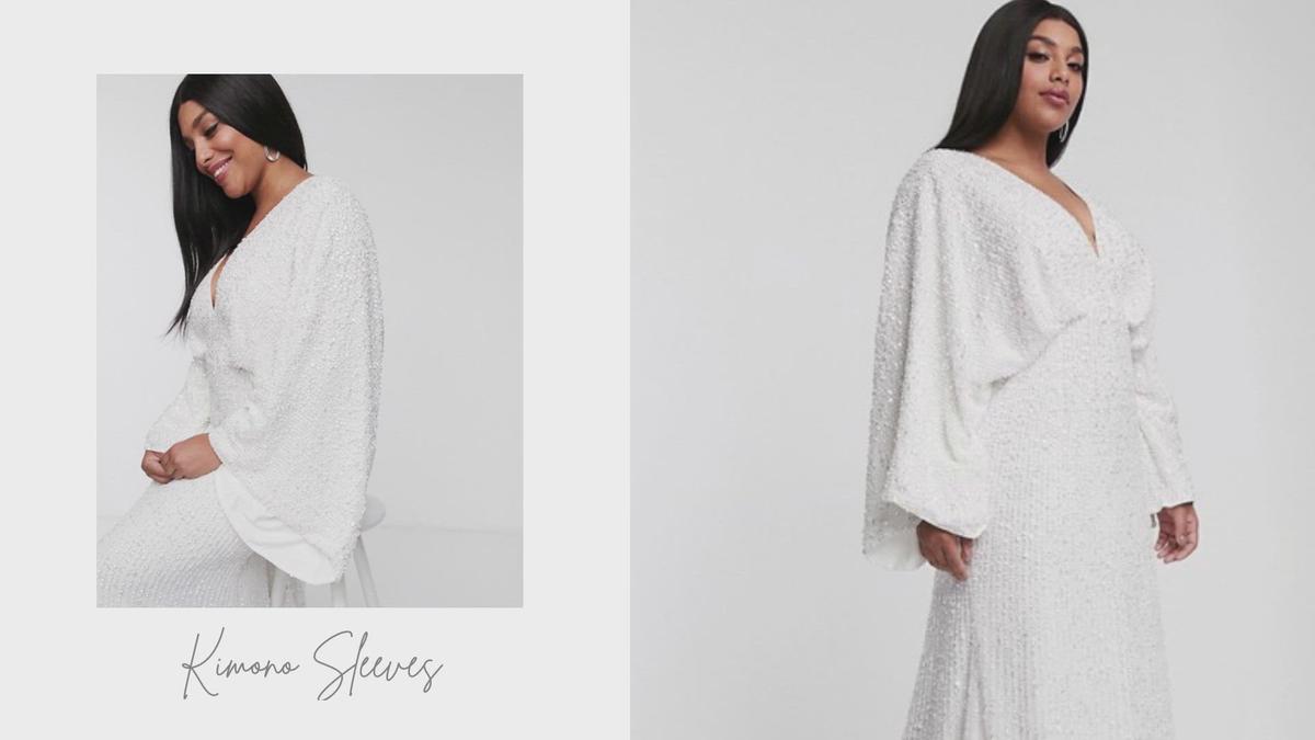 'Video thumbnail for Best Wedding Dresses for Plus Size Brides + Curvy Figures'