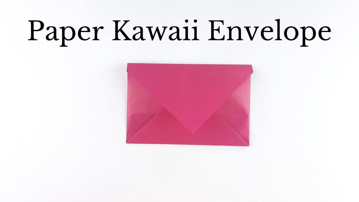 'Video thumbnail for How To Create Origami Envelope - DIY Easy Papercraft'