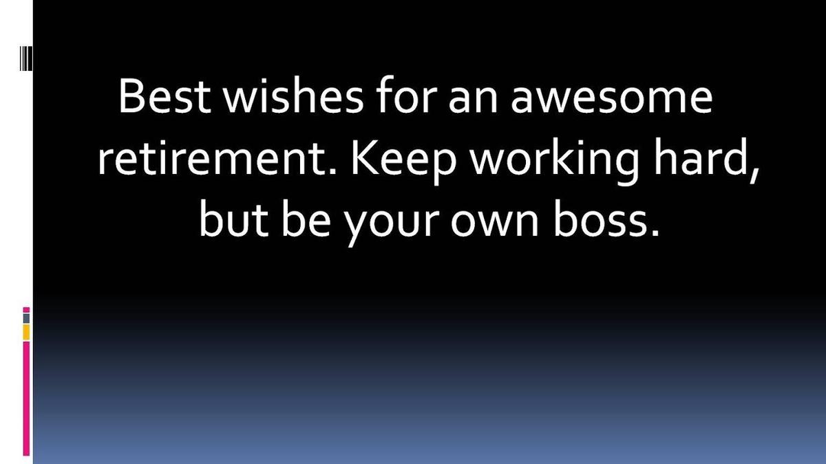 'Video thumbnail for Retirement Wishes and Messages: What to Write in a Card'