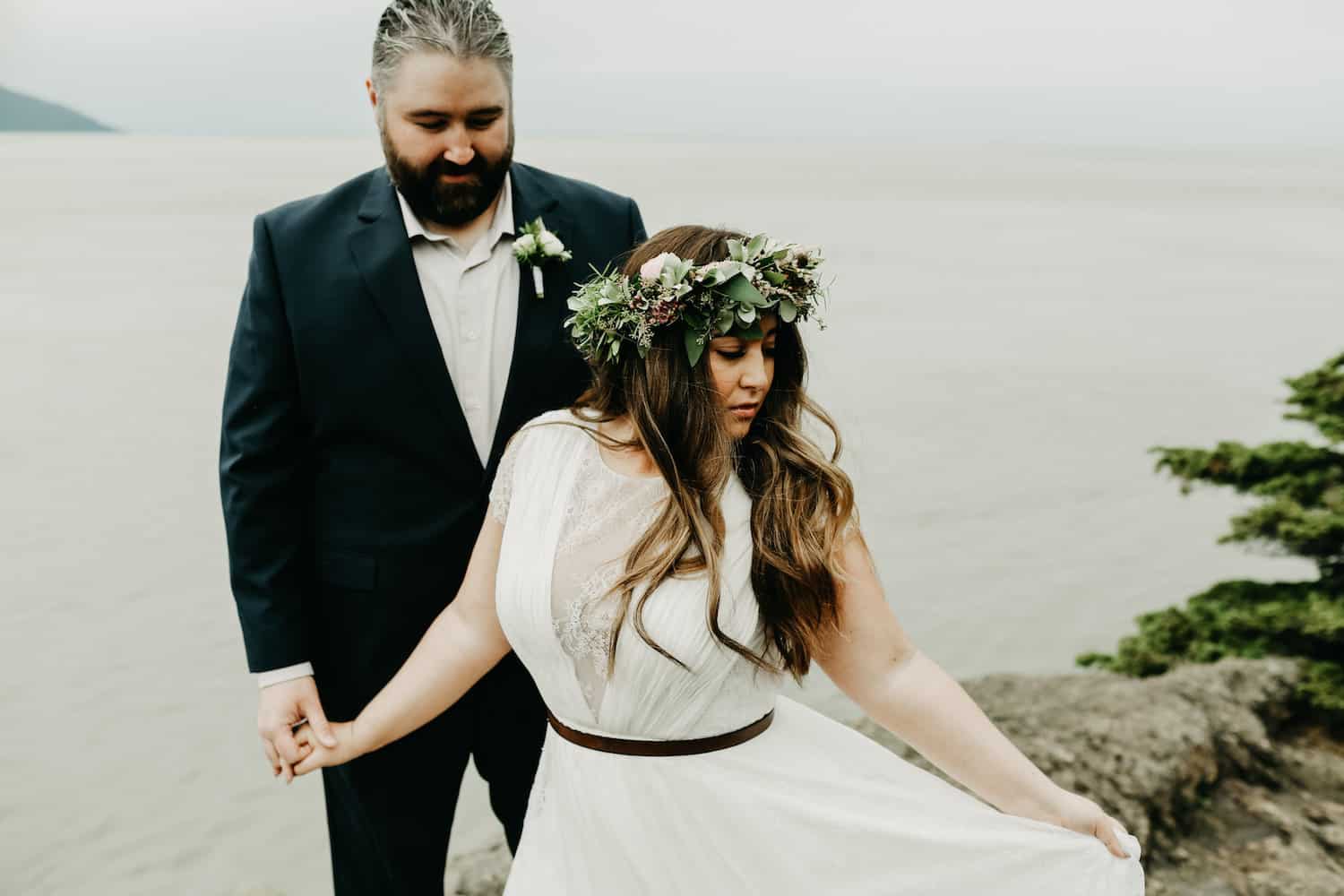 Alaska Destination Wedding Inspiration Joel Allegretto Wedding Photographer Rebecca and Josephs Elopement