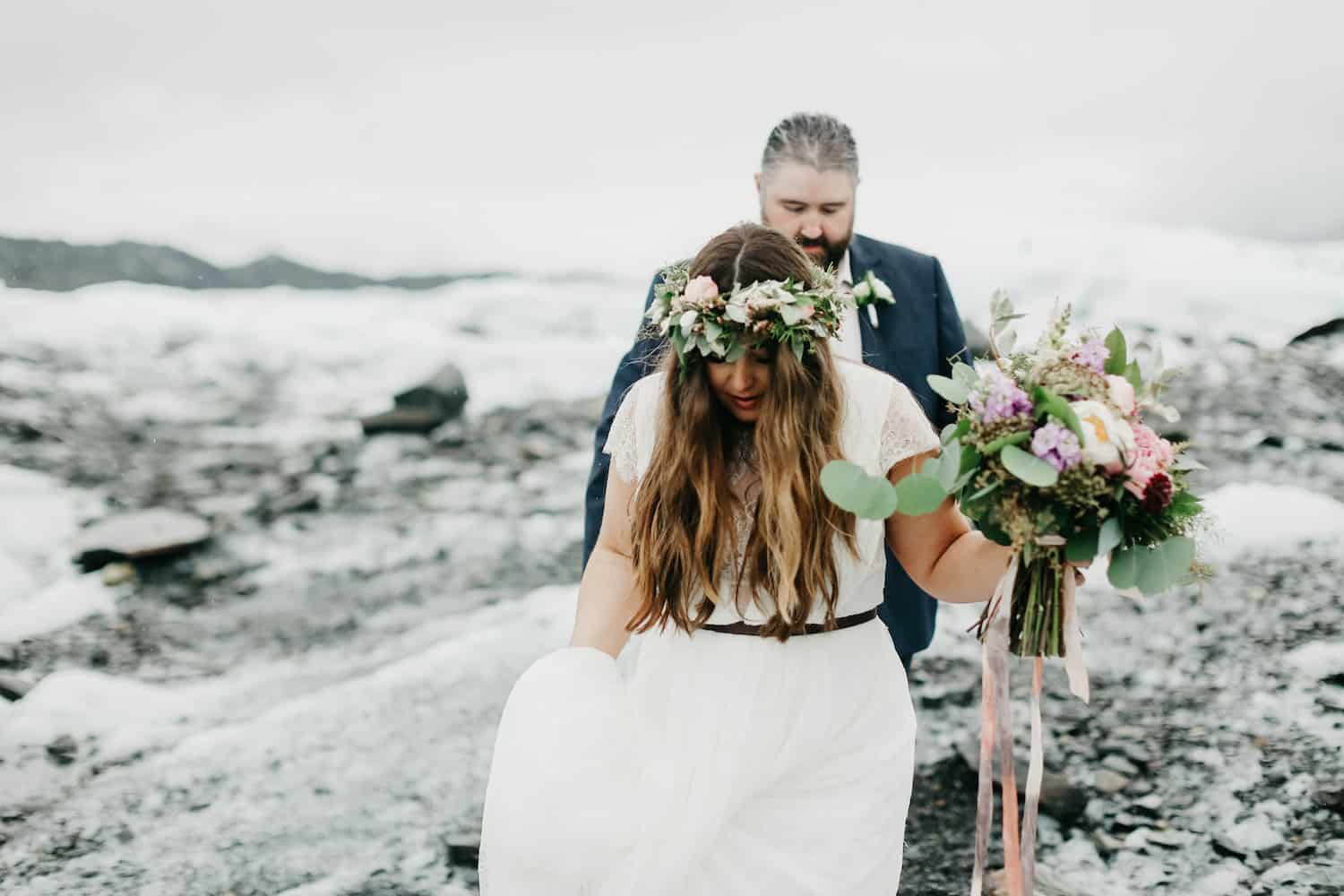 Alaska Destination Wedding and Elopement Joel Allegretto Wedding Photographer Rebecca and Josephs Elopement