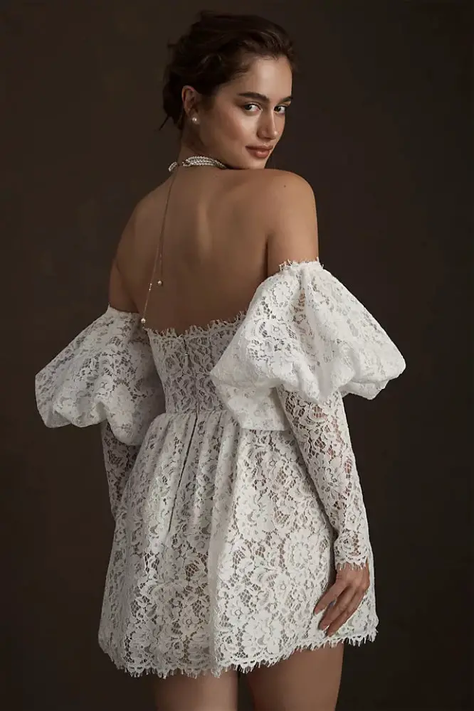 Best City Hall Wedding Dresses Lace By Watters Tart Dress 2