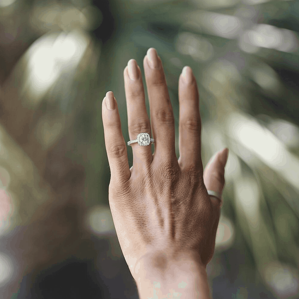 Best Cushion Diamond Engagement and Wedding Rings Cool Destination Proposal Ideas James Allen Ring
