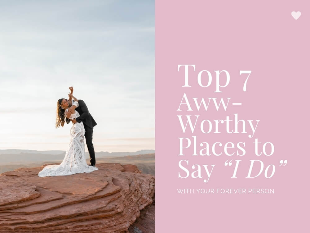 Best Destination Wedding Places to Get Married in the World Sammie Chaffin Photo