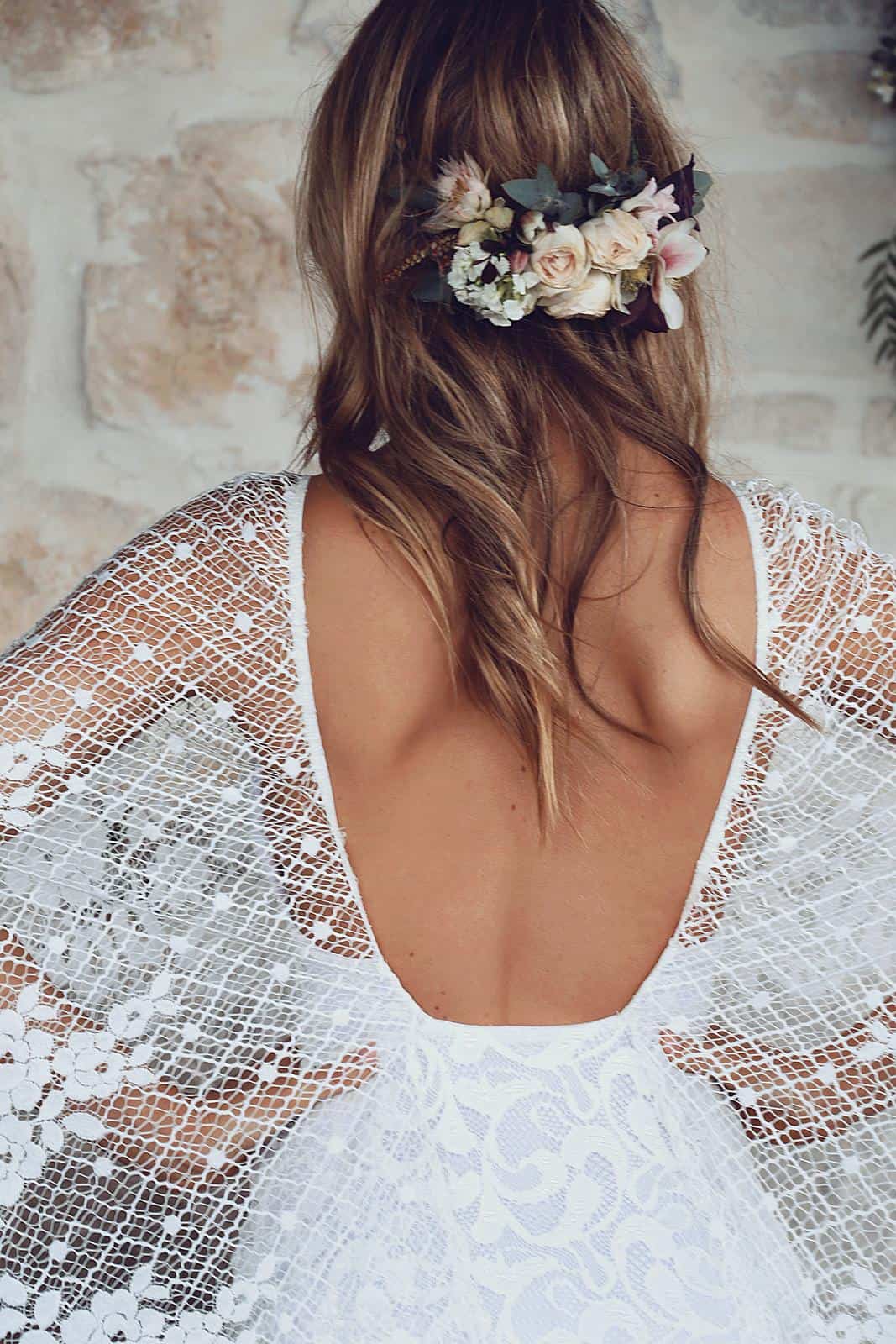 Bohemian Wedding Dress Inspiration French Lace Dresses Handmade by Grace Loves Lace Verdelle 2.0