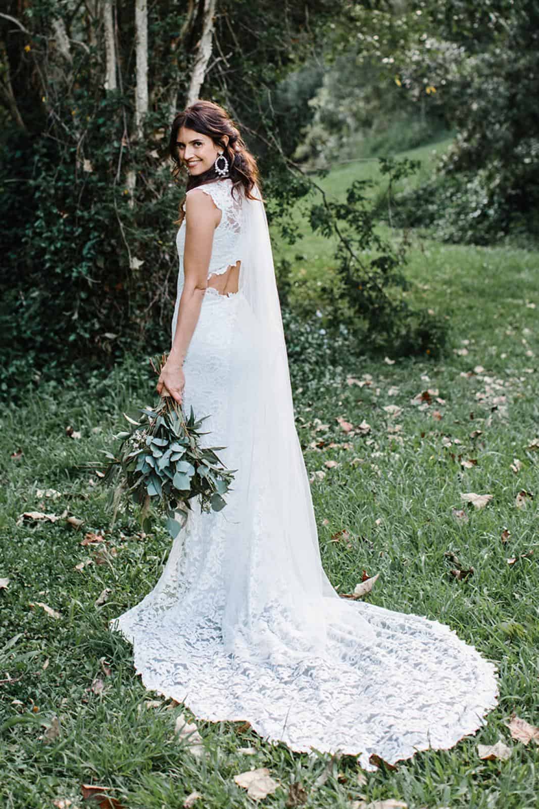 Bohemian Wedding Dresses Inspiration French Lace Dress Handmade by Grace Loves Lace Renata