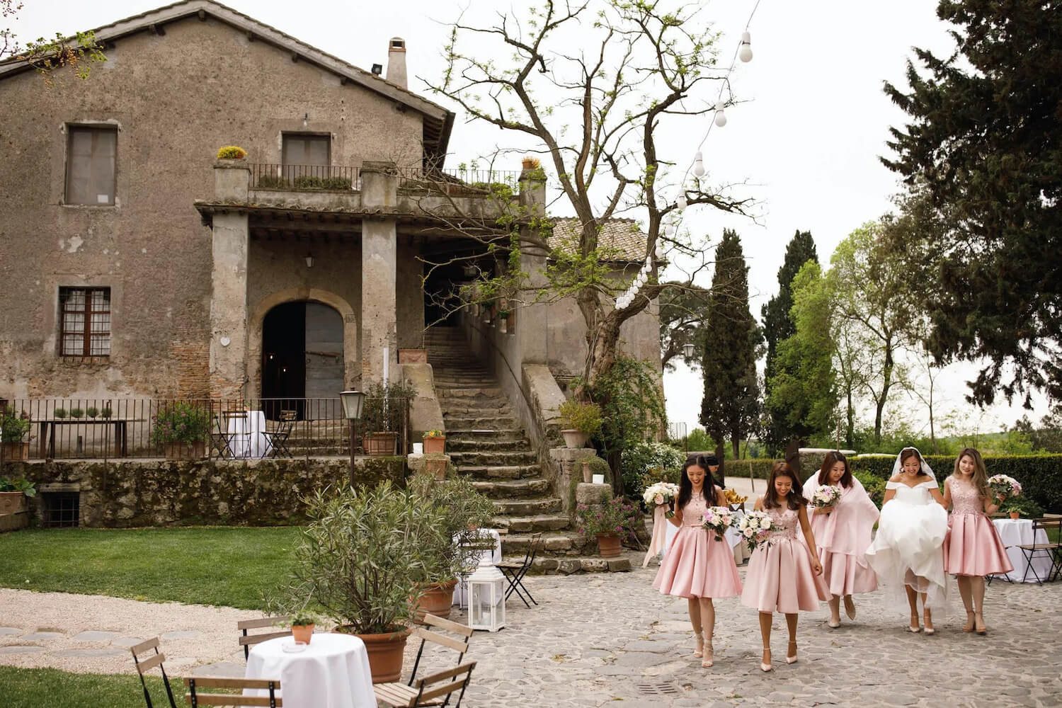 Borgo Di Tragliata Rome Italy Wedding Olly Knight Photography