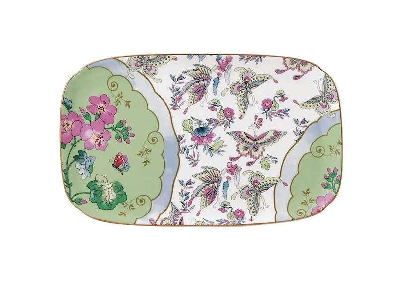 Bridal Shower Gift Ideas for Bride Kitchen Tea Presents Butterfly Bloom Sandwich Tray