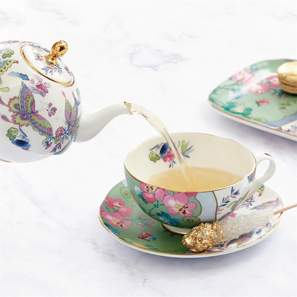 Bridal Shower Gift Ideas for Bride Kitchen Tea Presents Butterfly Bloom Tea Set 3