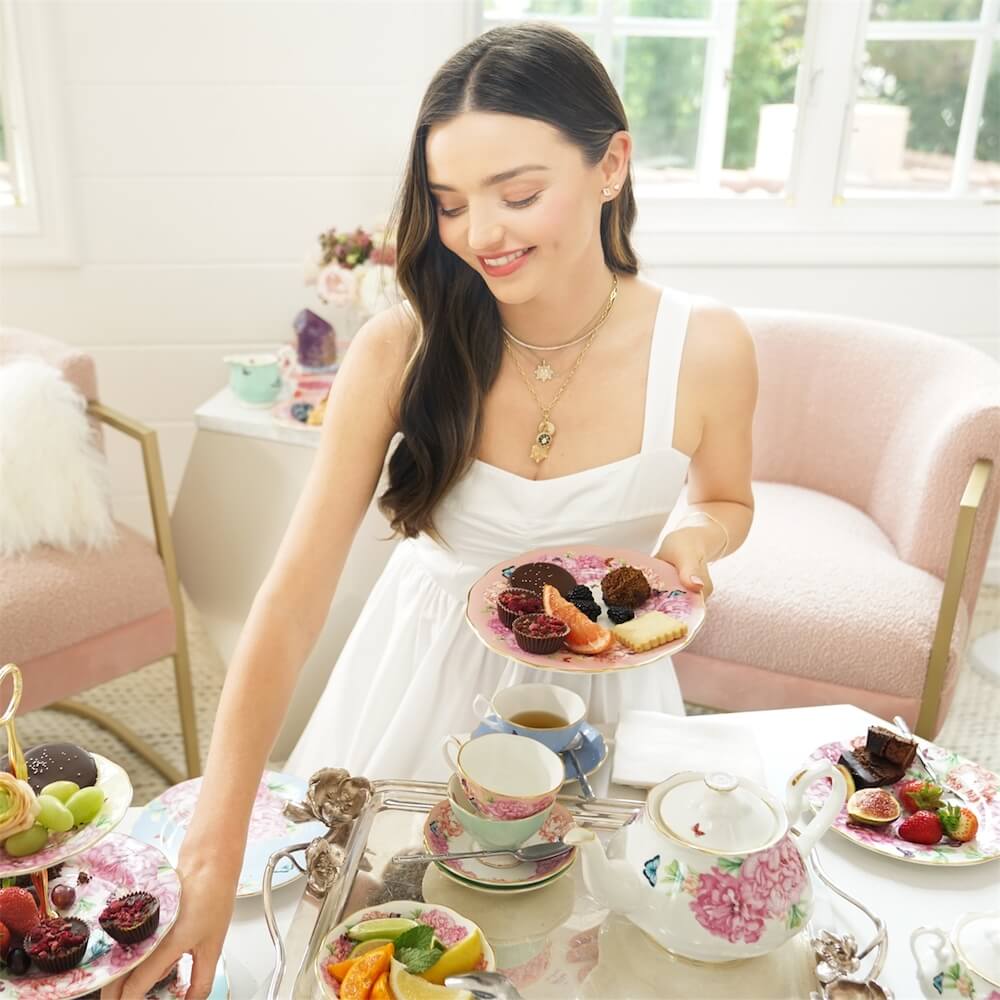 Bridal Shower Gift Ideas for Bride Kitchen Tea Presents Royal Albert Miranda Kerr Friendship Plates 3