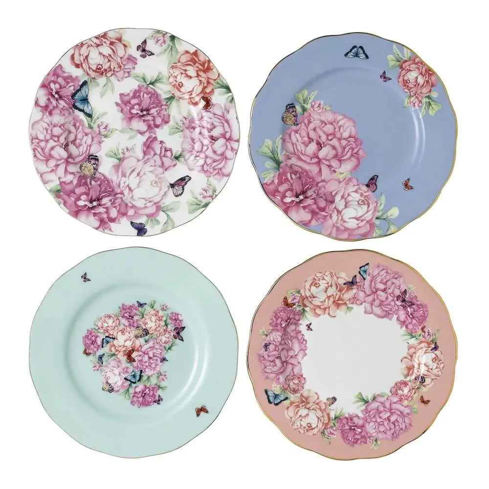 Bridal Shower Gift Ideas for Bride Kitchen Tea Presents Royal Albert Miranda Kerr Friendship Plates