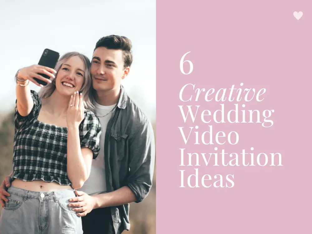 Creative Wedding Video Invitation Ideas Save the Date Video Inspiration 4