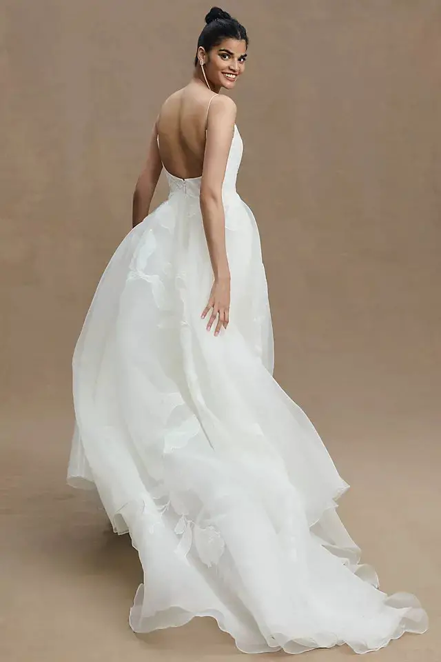 Elopement Wedding Dress Ideas Bridal Dresses for Eloping Jenny Yoo Abernathy Gown 4