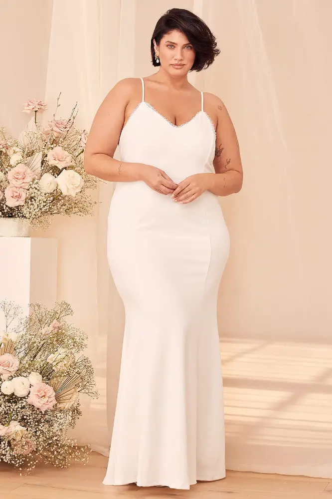 Elopement Wedding Dresses Plus Size Best Wedding Dresses for Curvy Brides Lulus