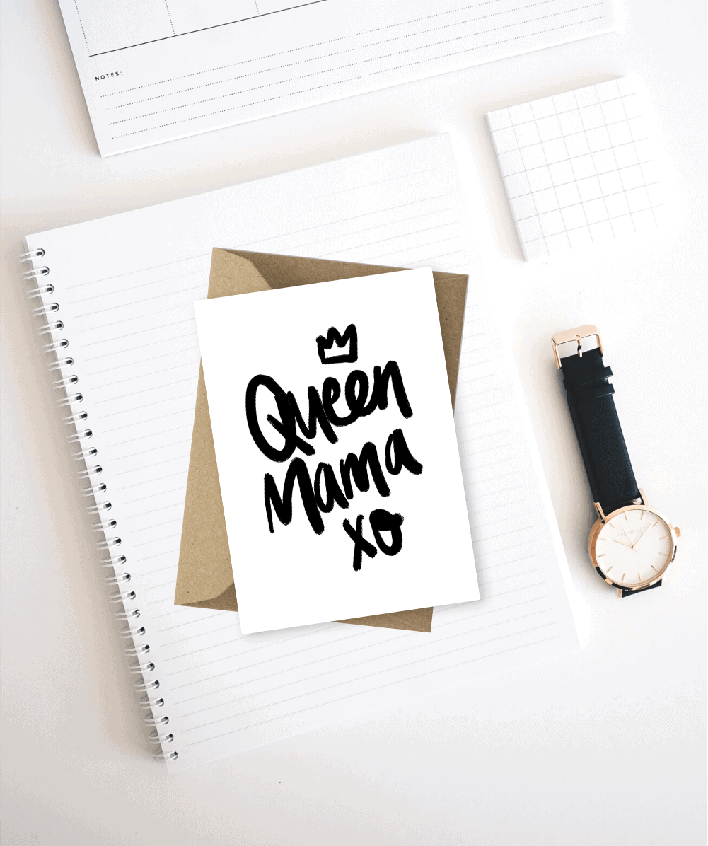 Free Mother's Day Printables Handmade Simple DIY Ideas Queen Mama For the Love of Stationery