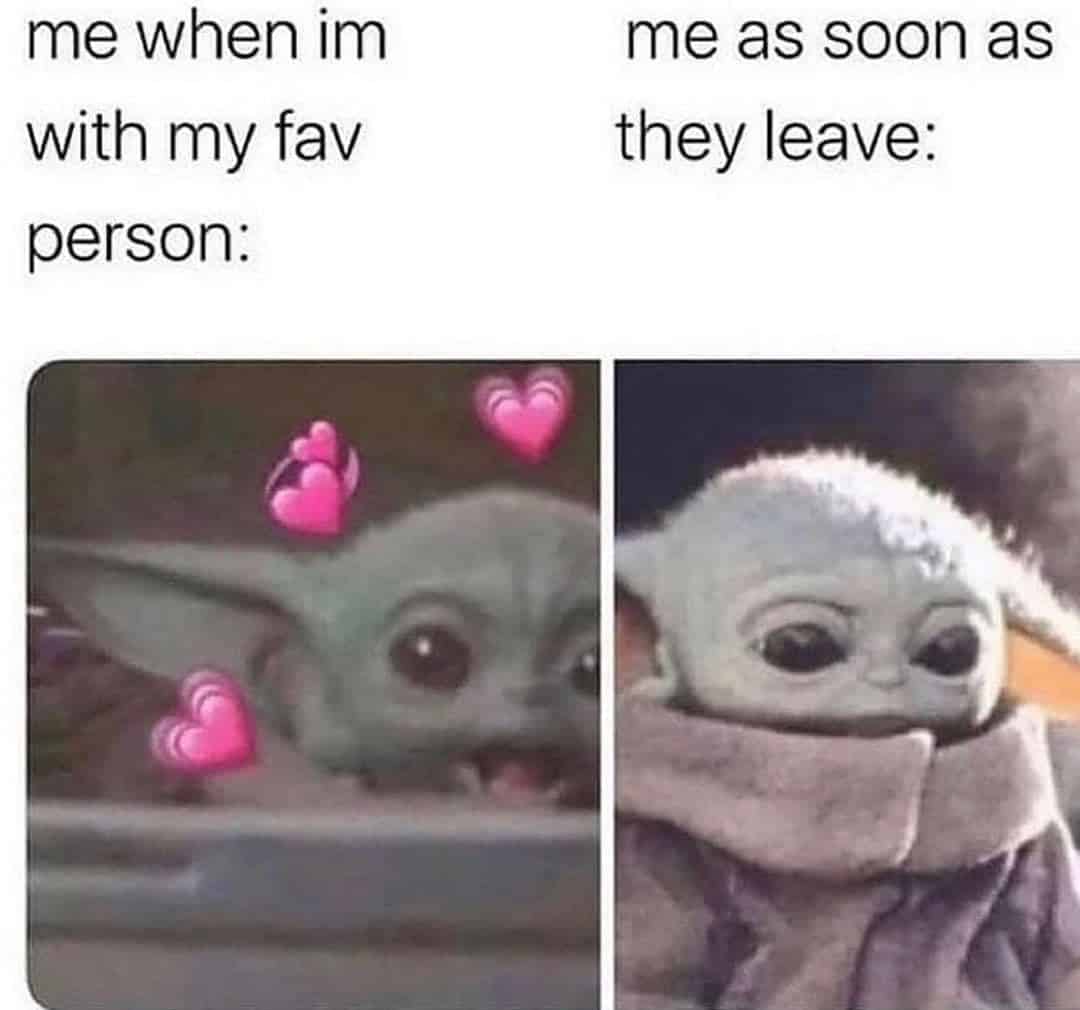 Funny Relationship Memes for Him Funny Star War Baby Yoda Memes Chokoboe