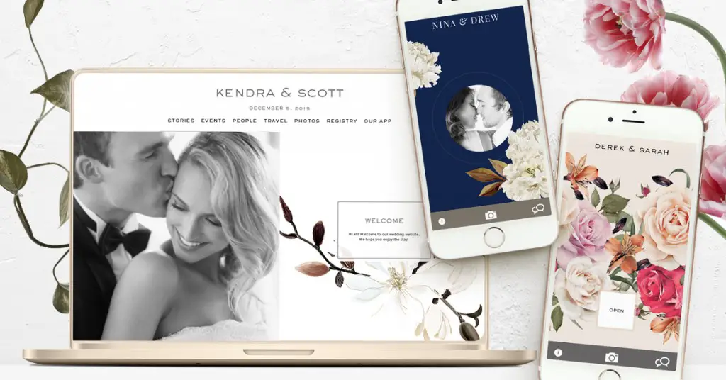 Gorgeous Wedding Website App Online Wedding Suite Appy Couple