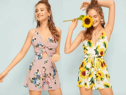 20 Cutest Honeymoon Playsuits Summer Vacation Romper Outfits Beach