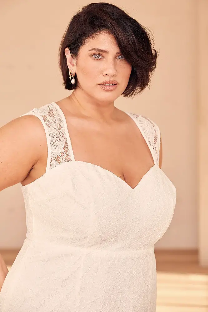 Inexpensive Plus Size Wedding Dresses White Lace Maxi Dress Lulus