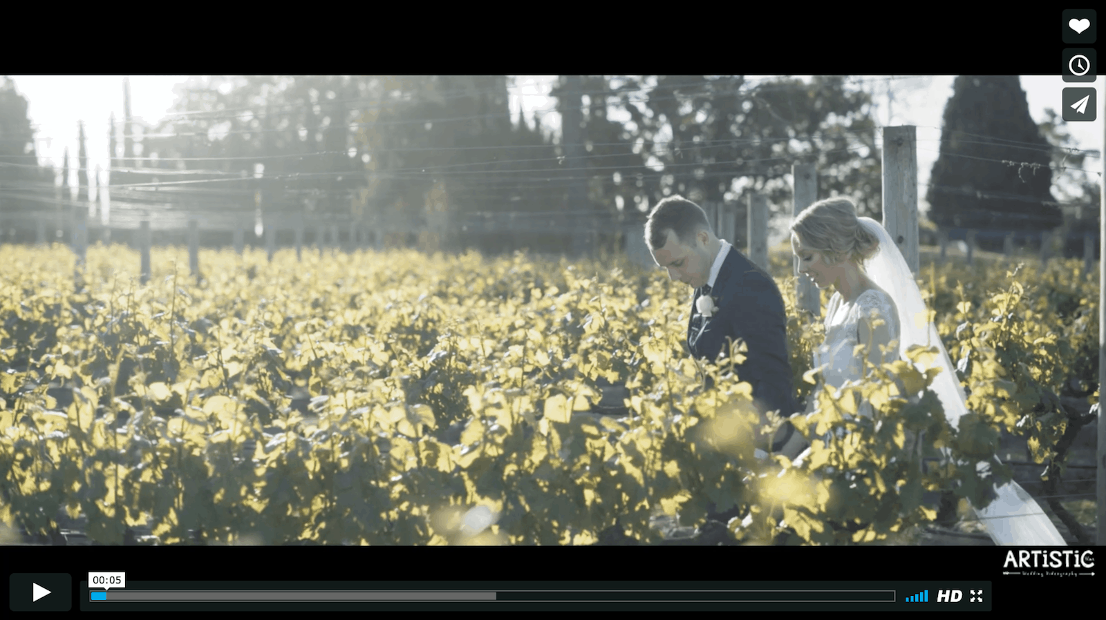 Kate & Gavin Artistic Films The Yarra Valley Vineyard Weddings Victoria