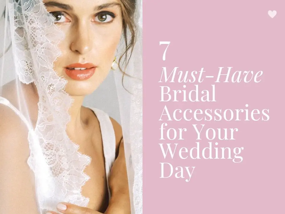 Must-Have Bridal Accessories for Your Wedding Day Veil Details