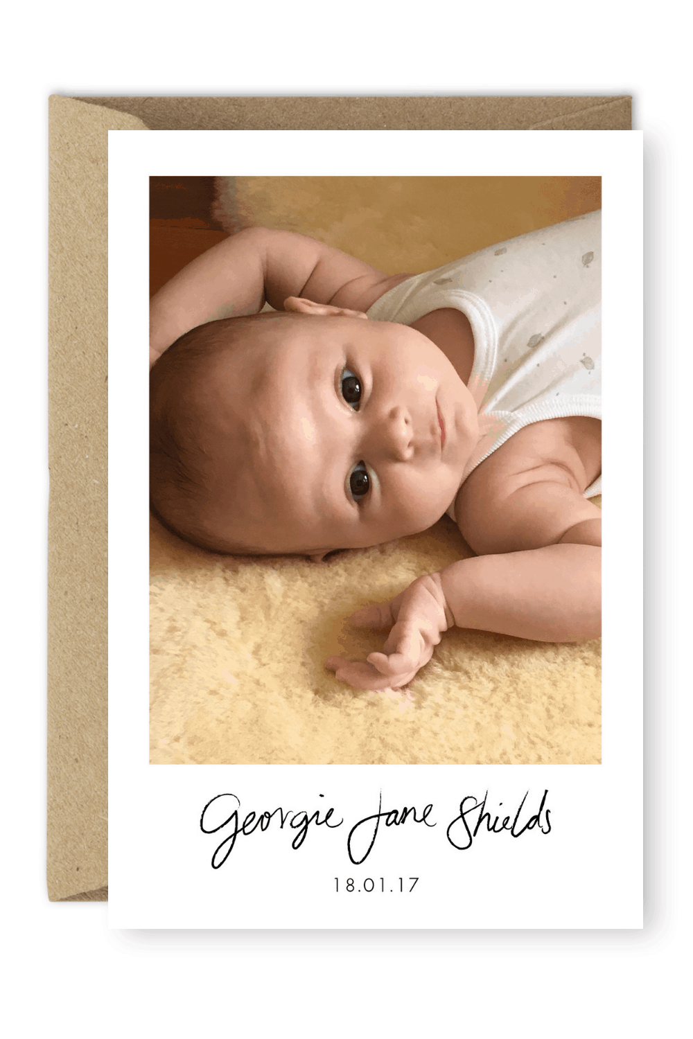 Newborn Thank You Cards Australia | Birth Announcement Cards Online