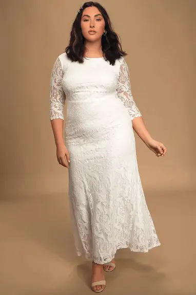 50 Plus Size Wedding Dresses For Curvy Brides Curvy Girl Dresses