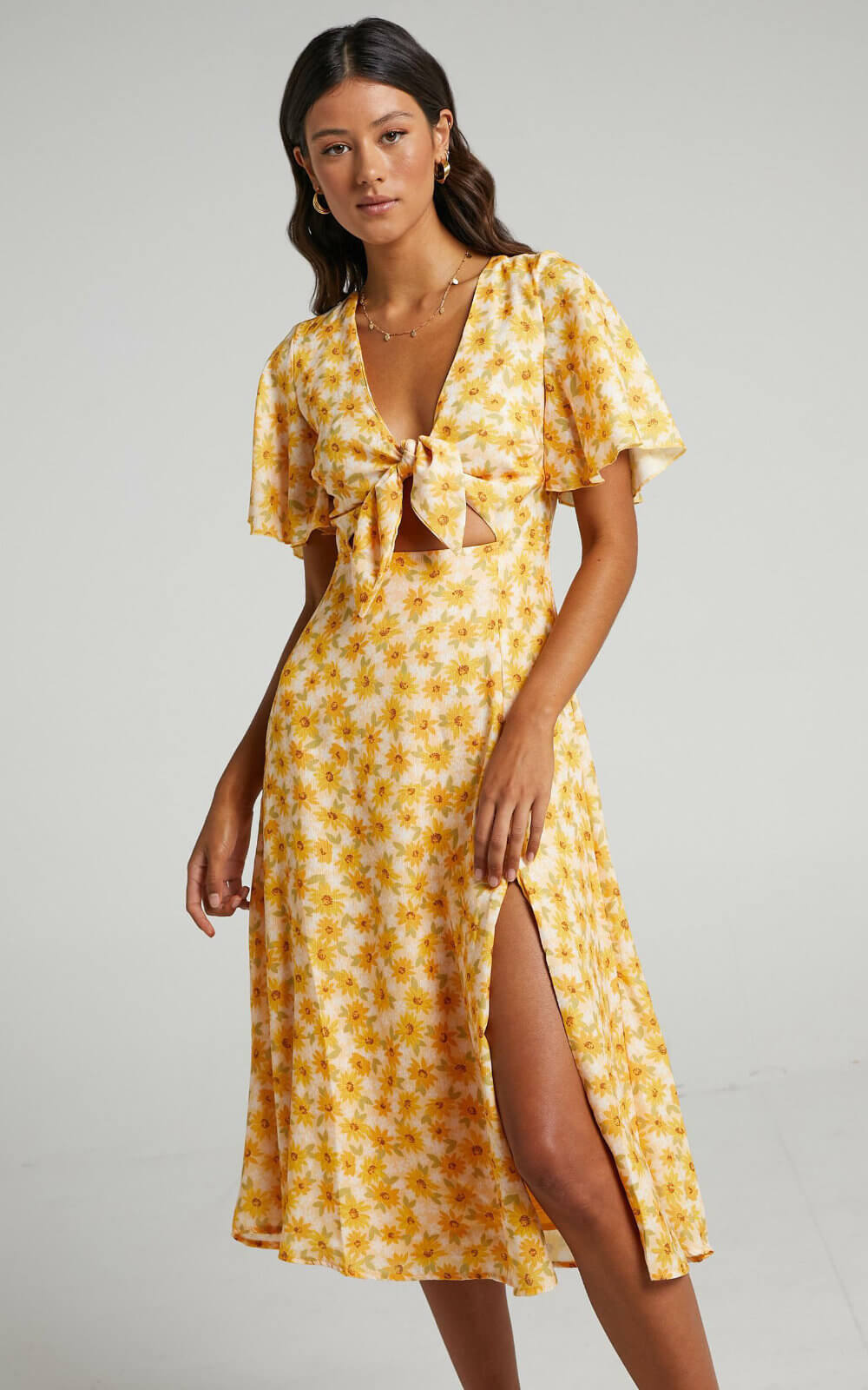 Positano Outfits Amalfi Coast Outfits Sunflower Dress