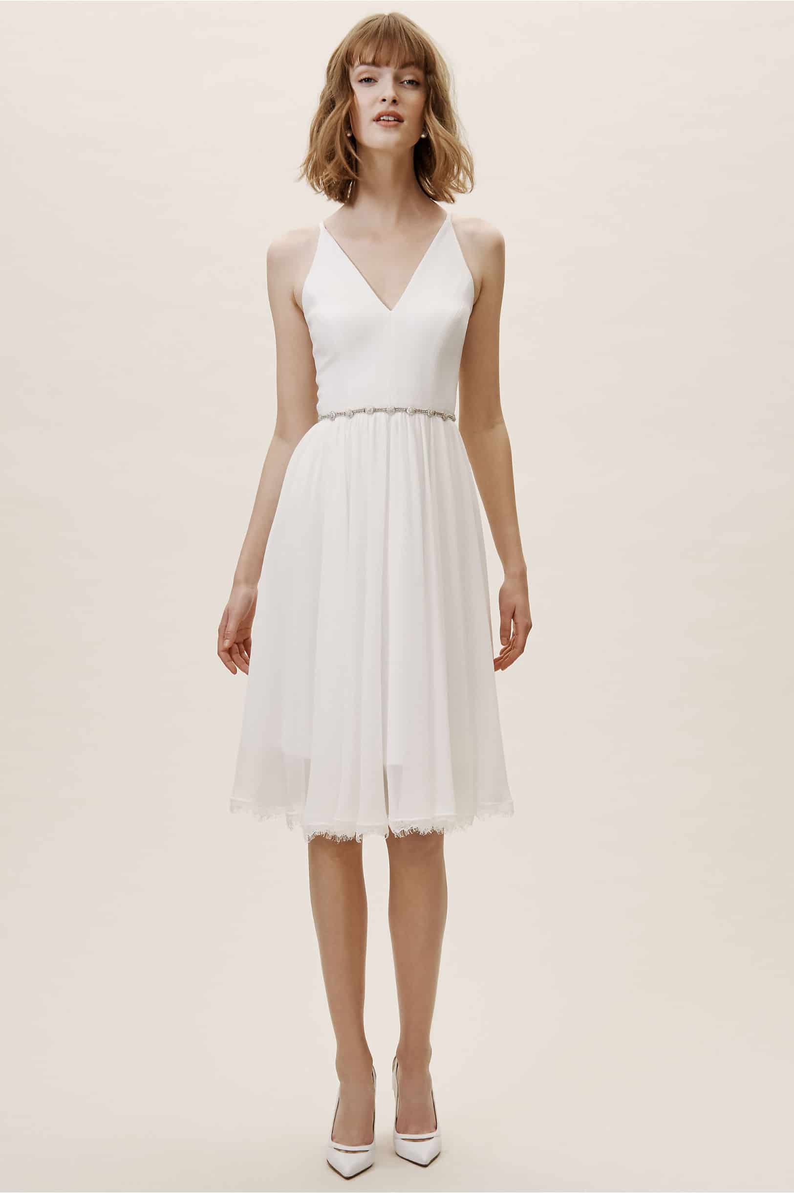 15 Prettiest City Hall Wedding Dresses And Courthouse Bridal Outfits