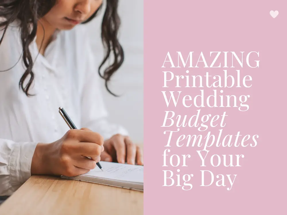 Printable Wedding Budget Templates Wedding Budgeting Resources