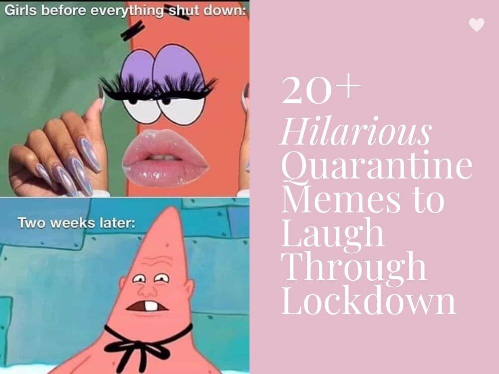 20+ Hilarious Quarantine Memes to Make You Laugh Through Lockdown