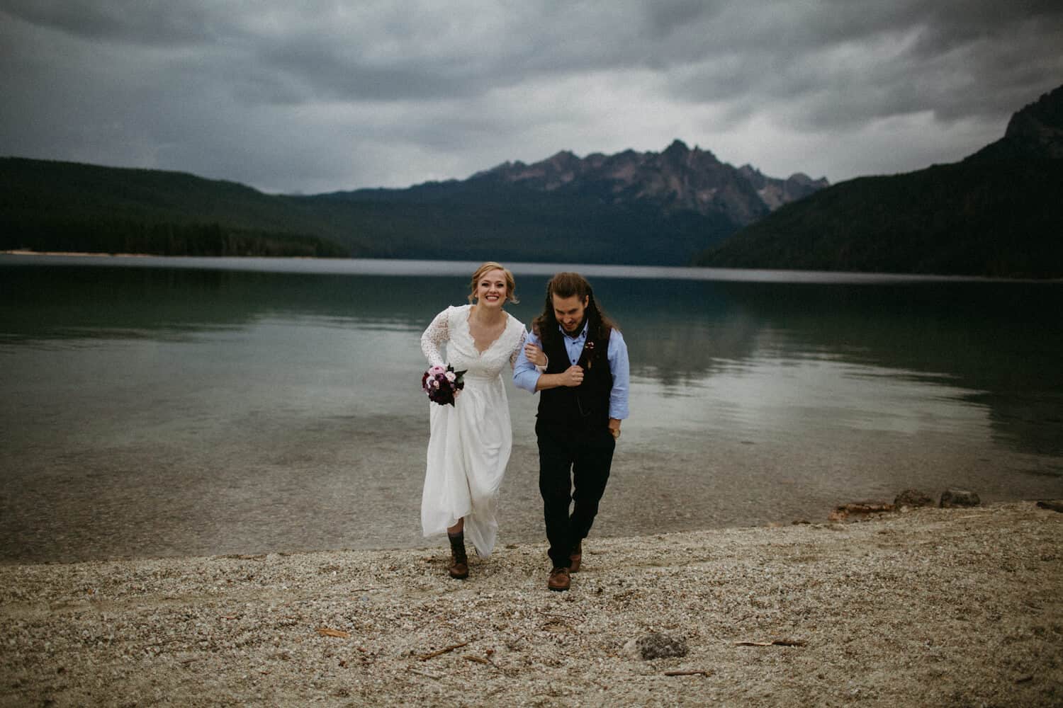 Redfish Lake Idaho Elopement Caitlin and Brandon's Wedding Christine Marie Photography Simply Eloped 10