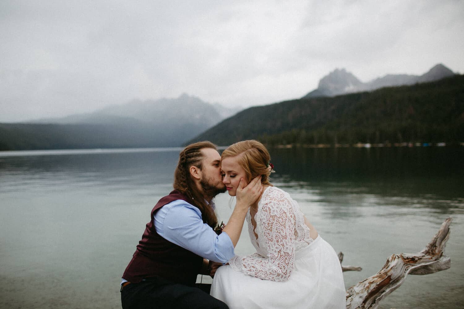 Redfish Lake Idaho Elopement Caitlin and Brandon's Wedding Christine Marie Photography Simply Eloped 2