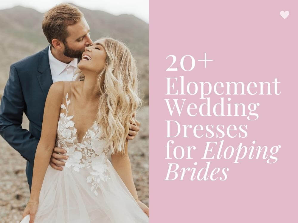 Simple Wedding Dresses for Eloping Elopement Bridal Gowns for Brides