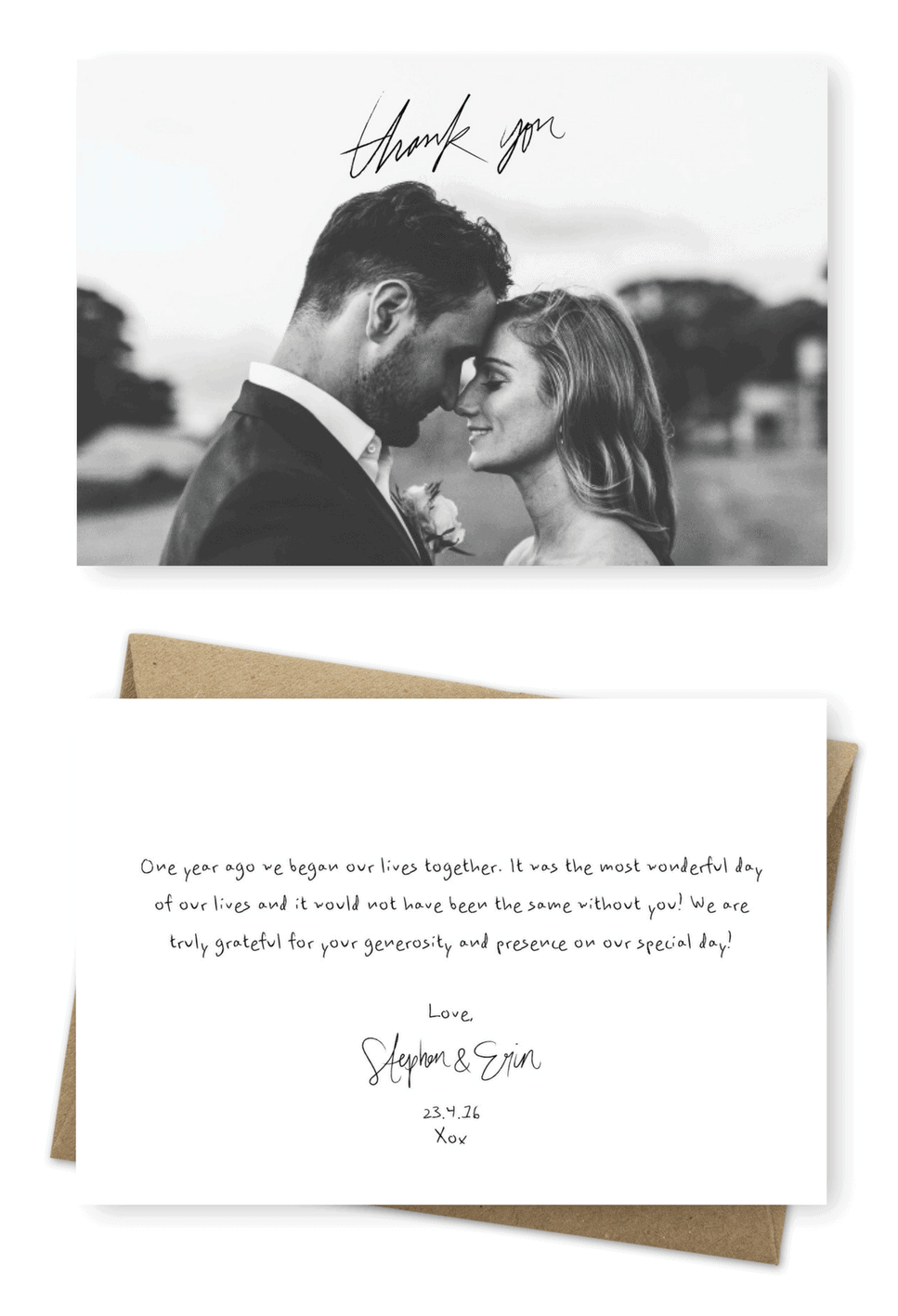 5 Wording Ideas For Your Wedding Thank You Cards For The Love Of