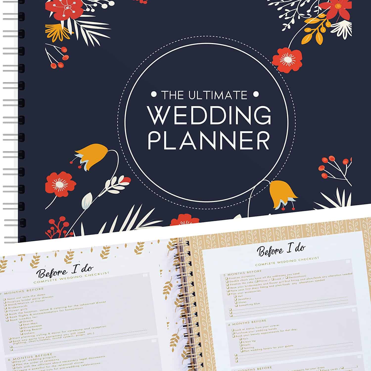 The Ultimate Wedding Planner Organizer and Complete Checklist for Brides Engagement Gift Bridal Planner