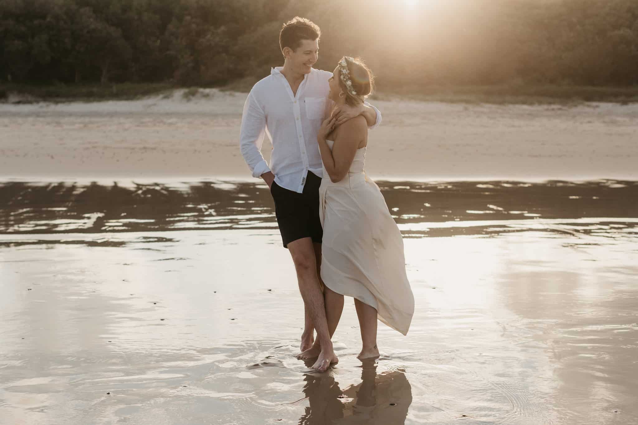 We Eloped Intimate Beach Wedding Byron Bay Weddings Stories by Ash