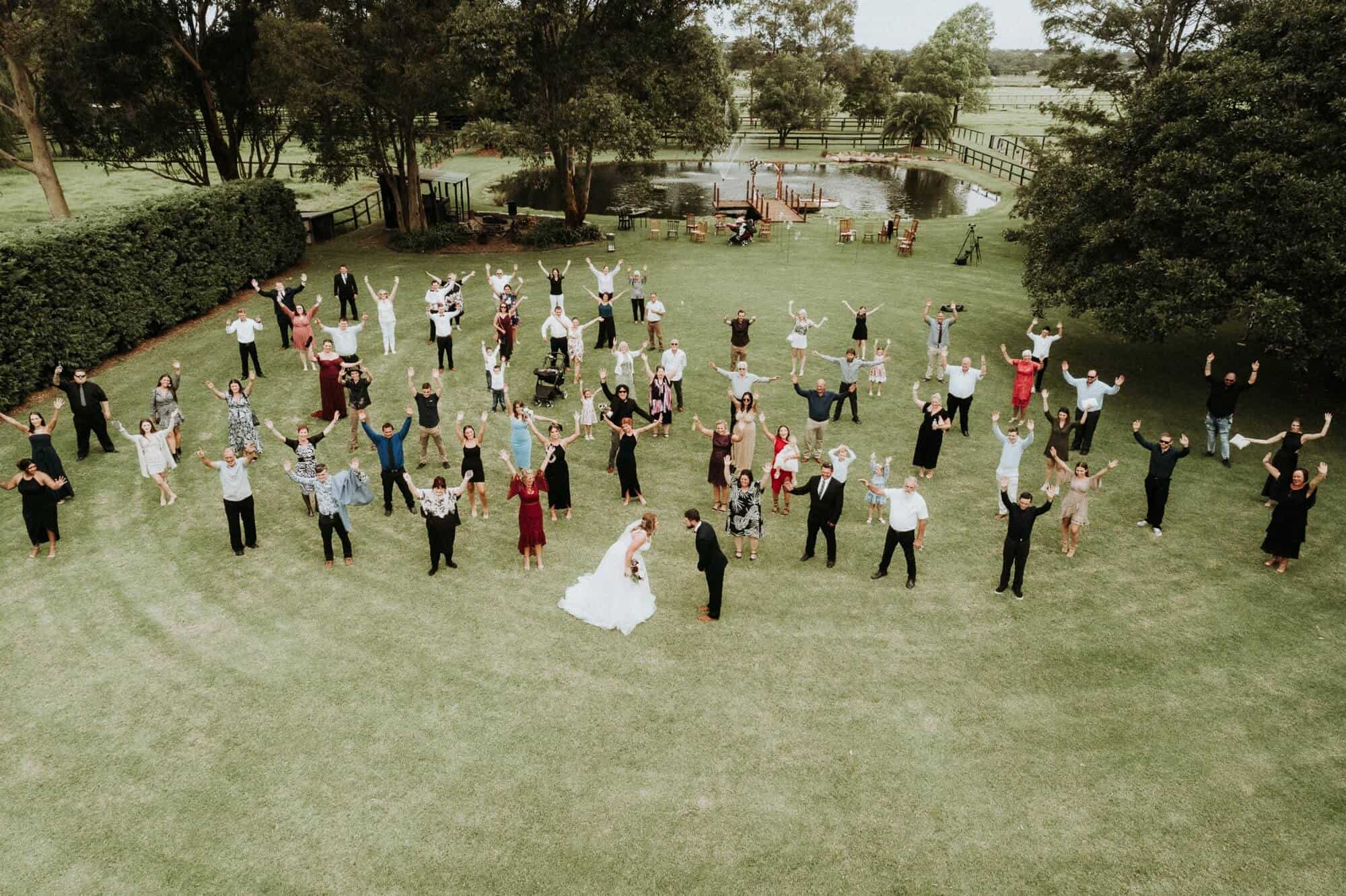 Wedding CoronaVirus Social Distancing Bride and Groom Wear Masks Gianne Carlo Chua Visuals