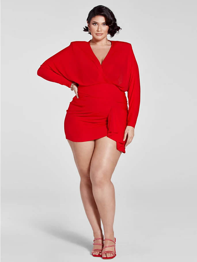 Wedding Guest Outfits for Curvy Ladies What to Wear to A Wedding Plus Size Red Dress