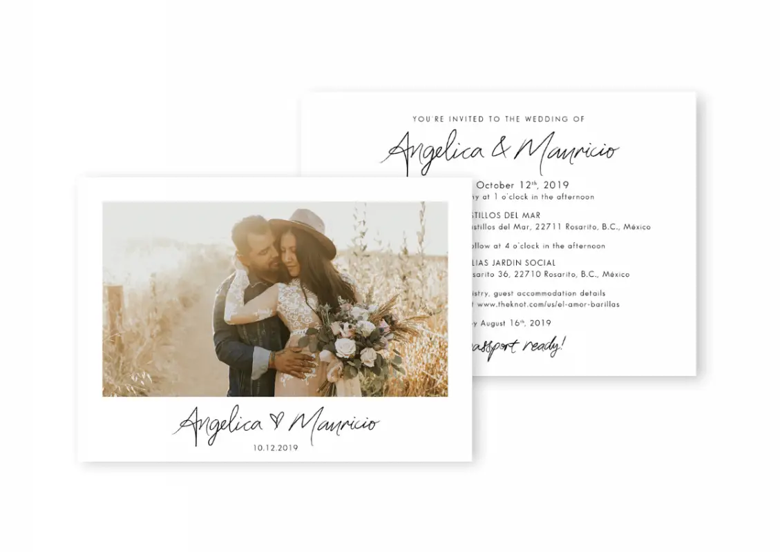Wedding Invitations Cards Online For the Love of Stationery Jasmine Jeanette Elopement Photographer