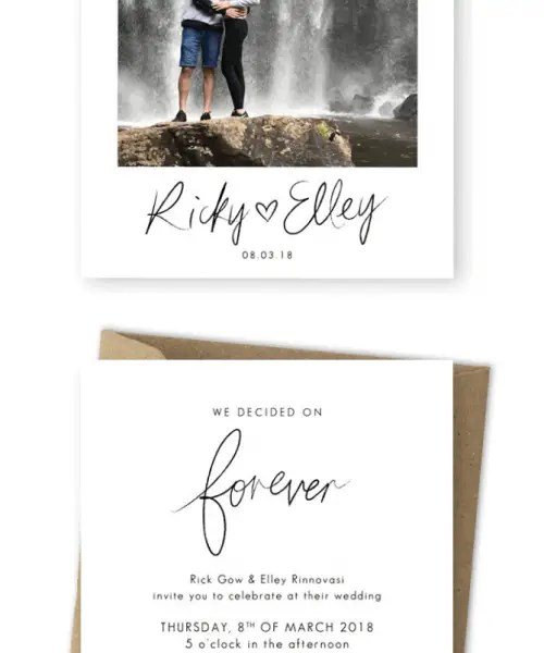 Wedding Invitations Cards Online Photo Invites For the Love of Stationery