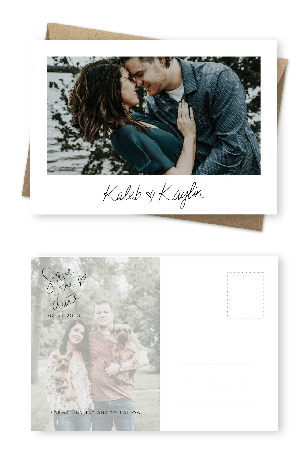 Wedding Save the Date Cards Sydney Photo Save the Date Postcards For the Love of Stationery 2