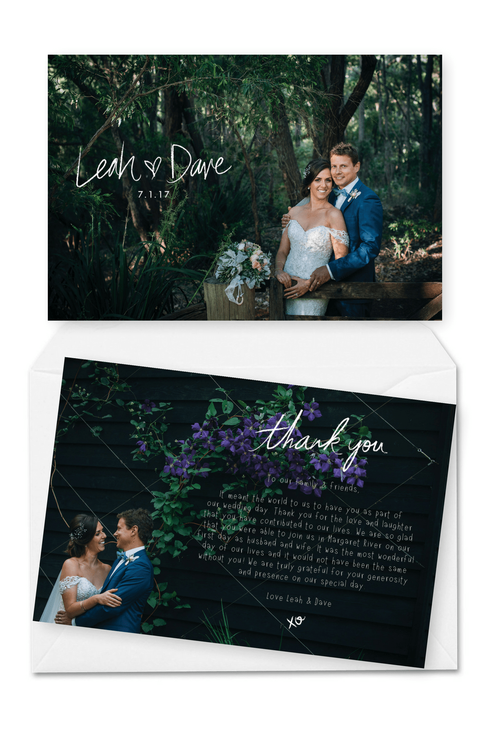 Wedding Thank You Card Wording Examples How To Write A Simple Thank You Message