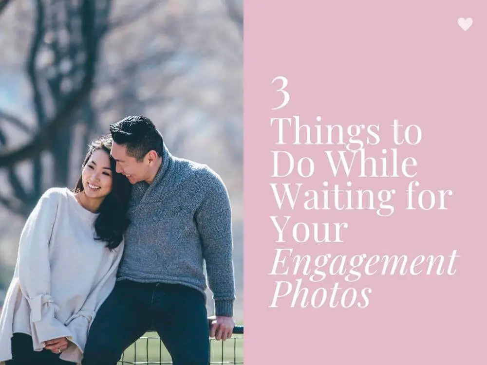 What to Do While Waiting for Your Engagement Photos Kim Jin Hong