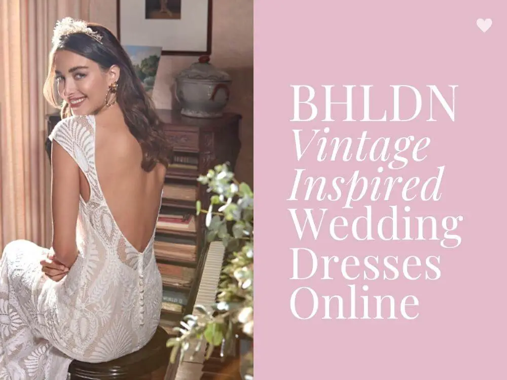 Where to Buy Vintage Inspired Wedding Dresses Online BHLDN Gatsby Dress
