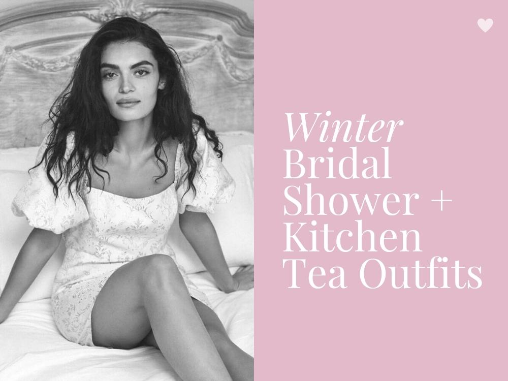 Winter Bridal Shower Dress Long Sleeve Kitchen Tea Outfit Sachin & Babi Kendal Dress 5