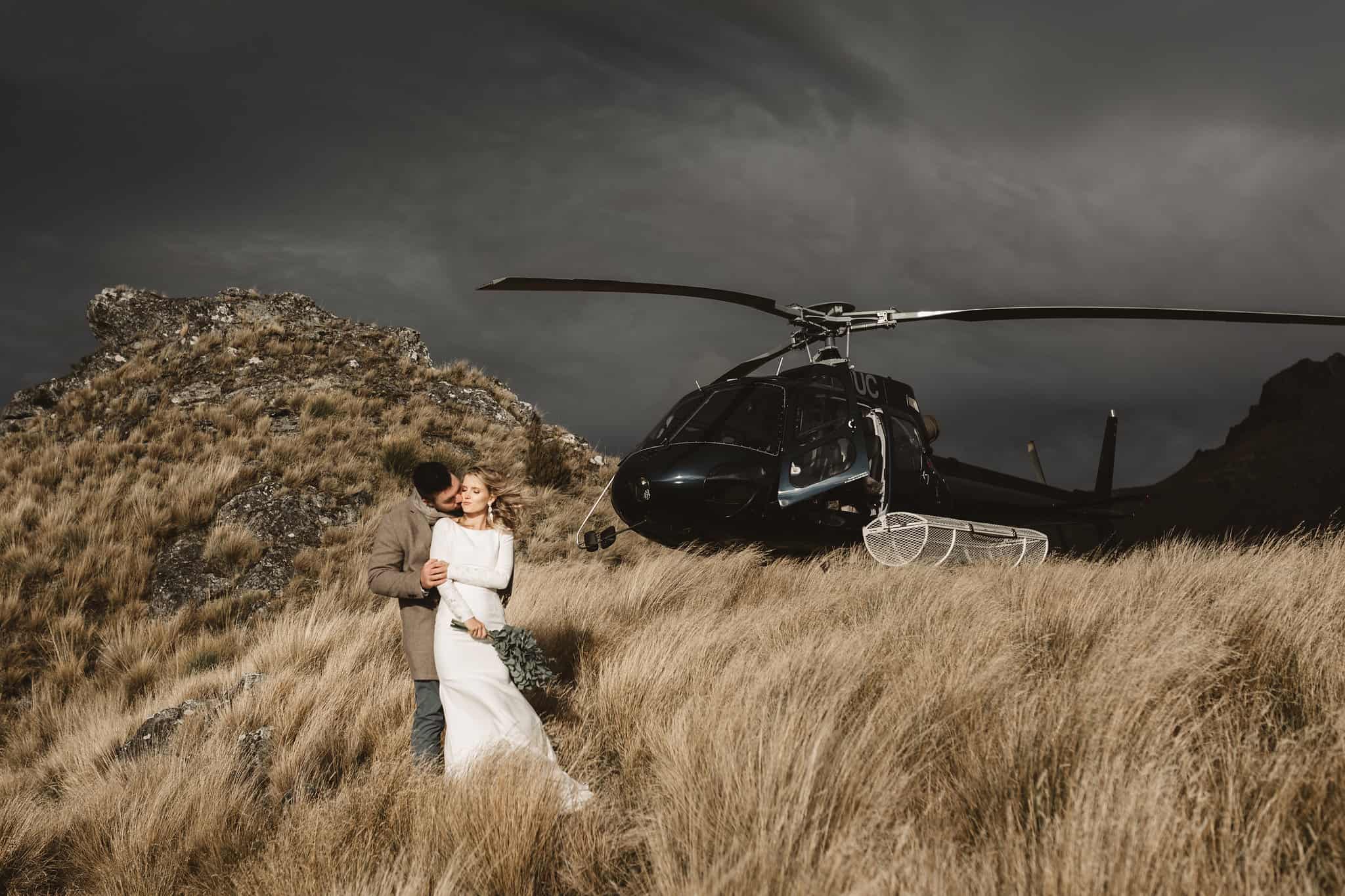 Winter Elopement Wedding Queenstown New Zealand Heli Weddings We Eloped Dawn Thomson 4