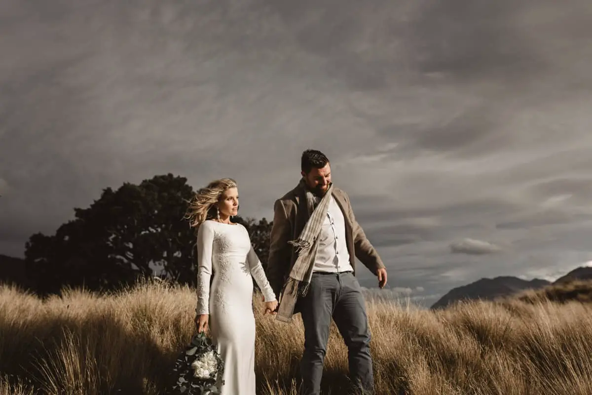 Winter Elopement Wedding Queenstown New Zealand Heli Weddings We Eloped Dawn Thomson Photography 5